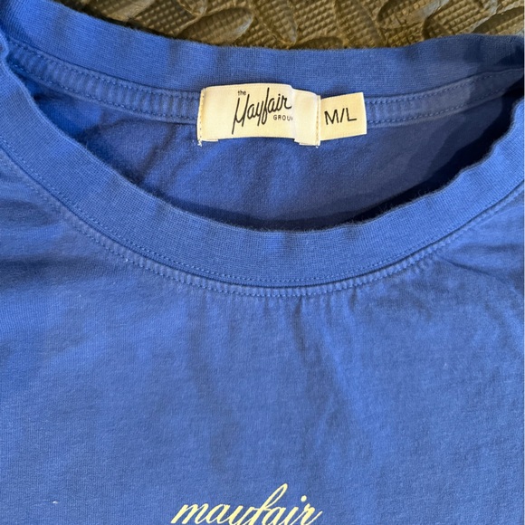 The Mayfair Group Blue Tee size M/L - Picture 3 of 3